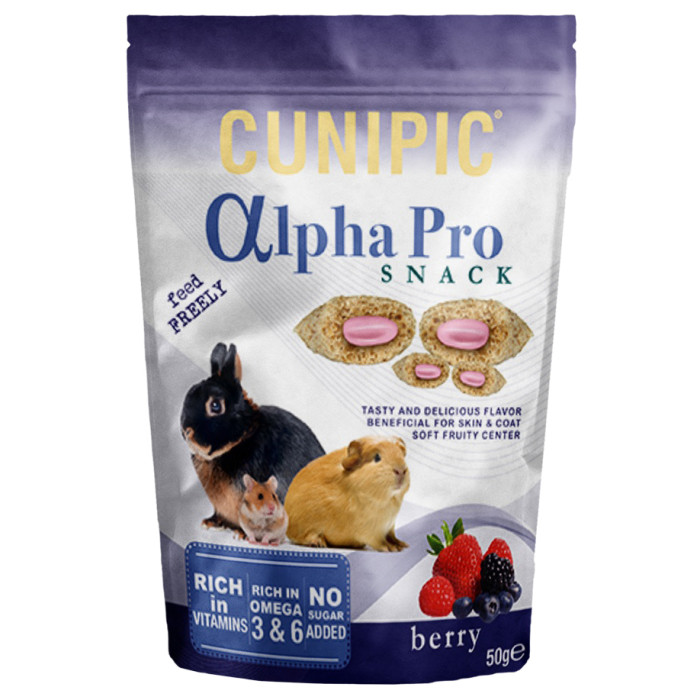 CUNIPIC Alpha Pro Snack näriliste maius 