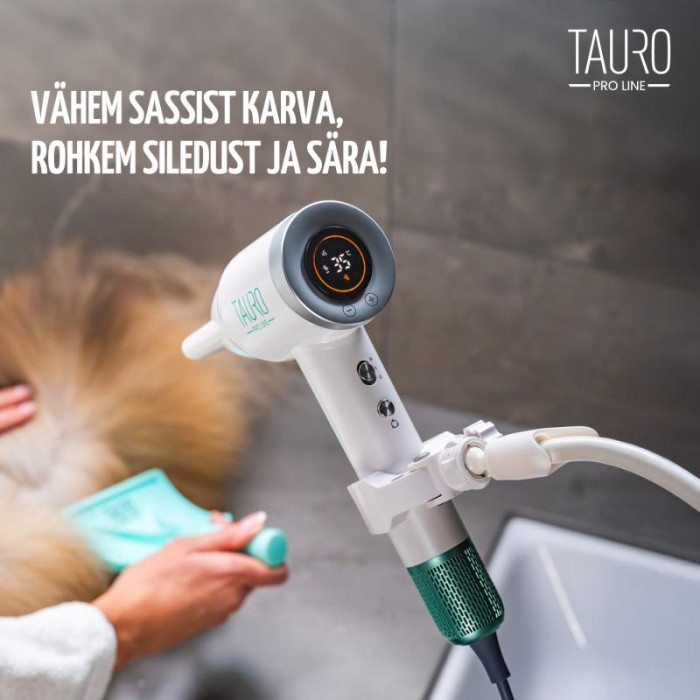 TAURO PRO LINE Lemmiklooma karvkatte käsiföön negatiivsete ioonide tekitamise tehnoloogiaga 