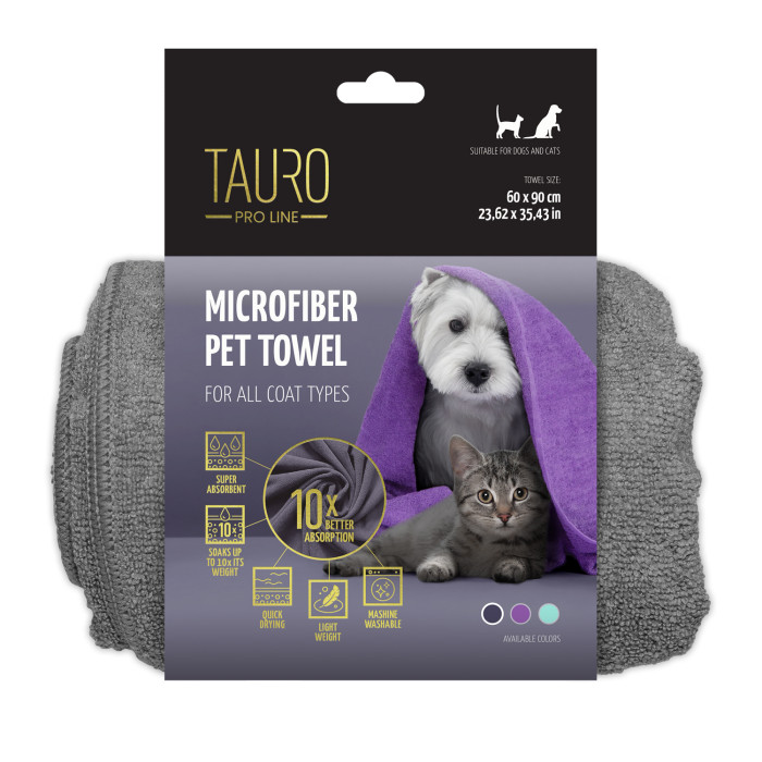 TAURO PRO LINE mikrokiust lemmiklooma rätik 