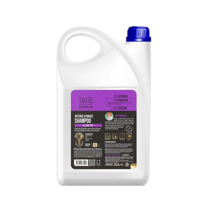 TAURO PRO LINE Ultra Natural Care sügavniisutav šampoon koerte ja kasside nahale ja karvkattele 