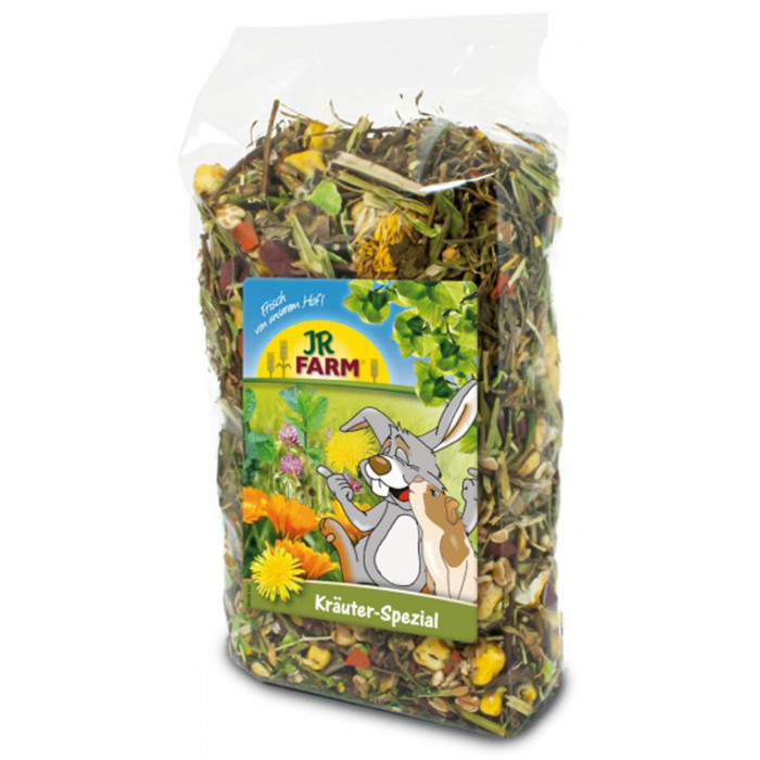 JR FARM подкормка для грызунов, с травами сушеными на открытом воздухе 