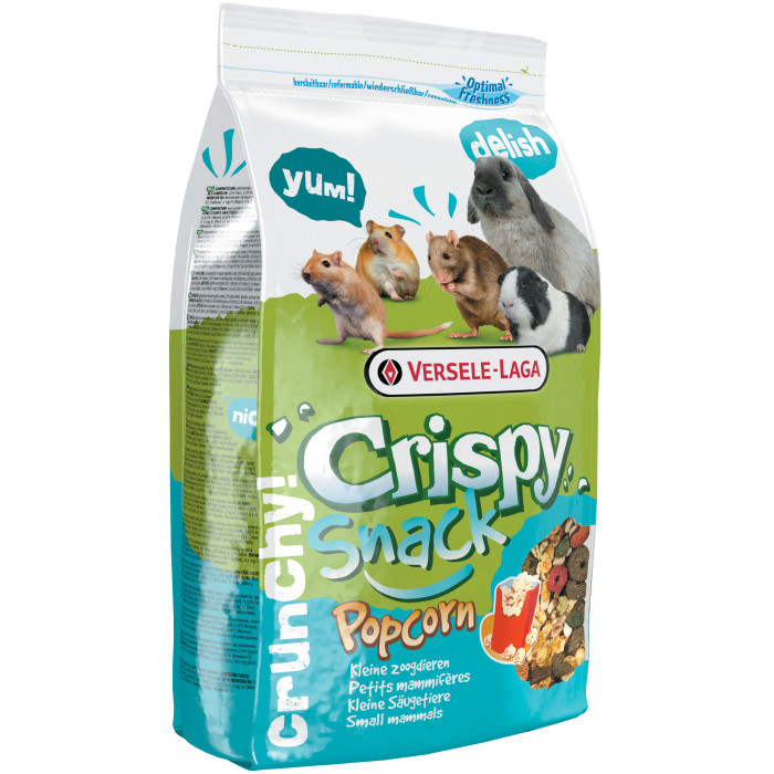 VERSELE LAGA CRISPY SNACK POPCORN - täiendsööt närilistele 
