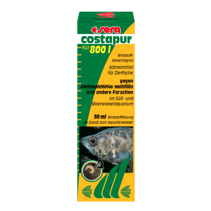 SERA Costapur средство от ихтиофтириоза (болезни белых пятен) 