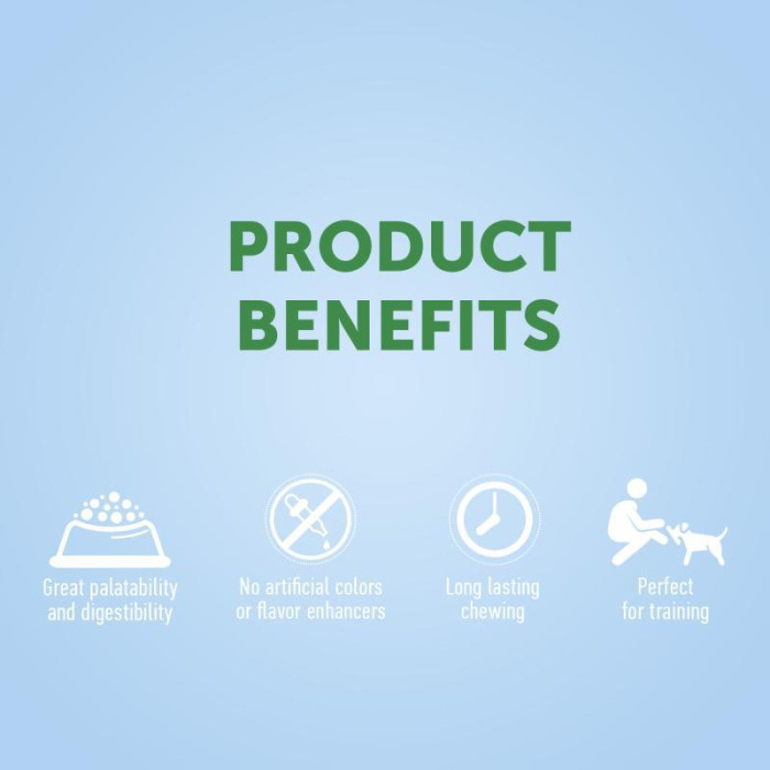 NATURE'S PROTECTION LIFESTYLE Лакомство для собак,палочки бычьи шкурки с говядиной 