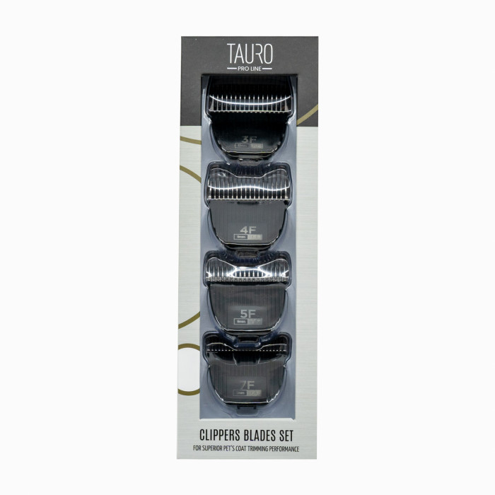 TAURO PRO LINE набор сменных головок из нержавеющей стали, предназначенных для триммера для стрижки шерсти домашних животных 