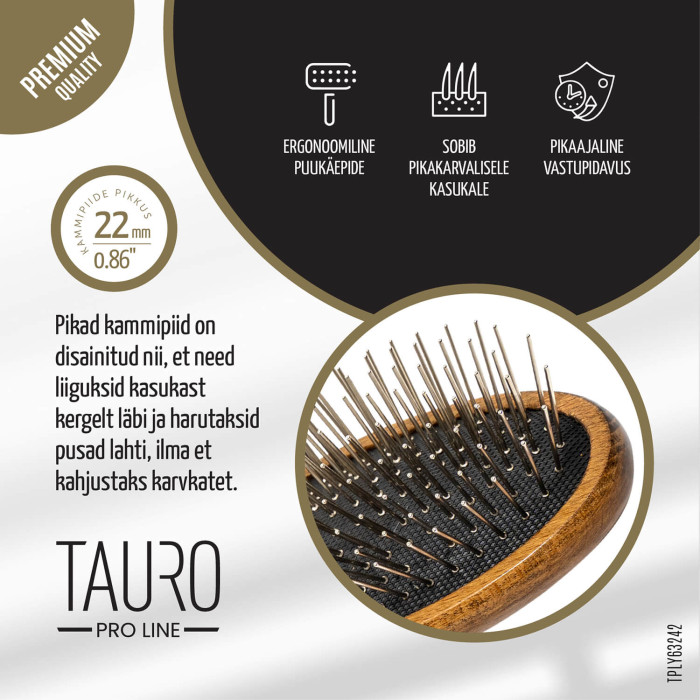 TAURO PRO LINE Hari masseerimiseks 