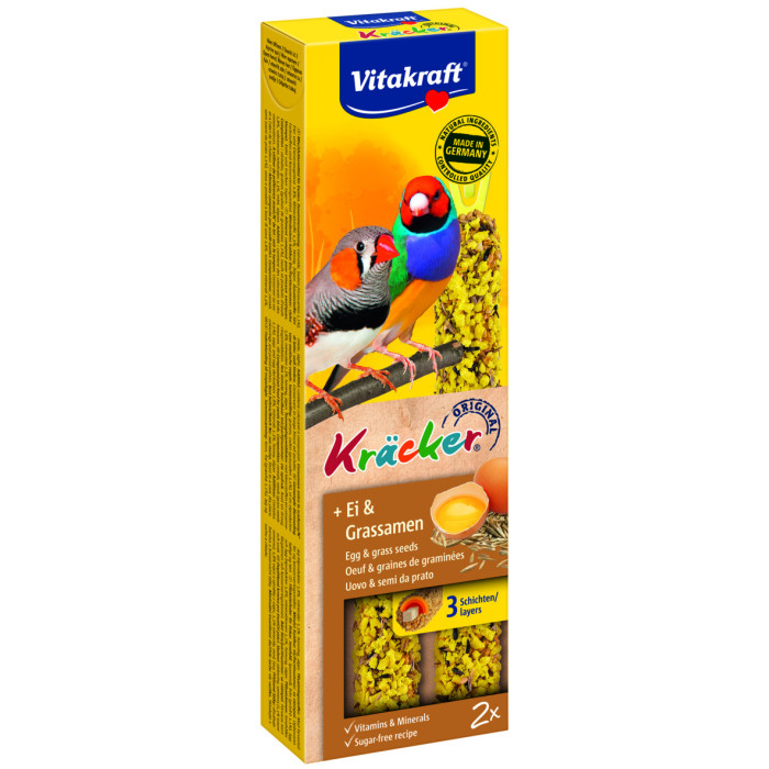 VITAKRAFT KRACKER подкормка для экзотических птиц 