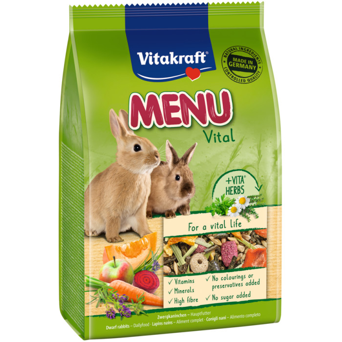 VITAKRAFT Menu küülikutoit 