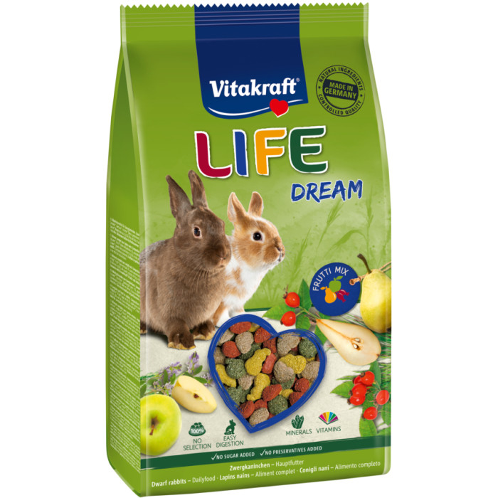 VITAKRAFT LIFE DREAM täissööt kääbusjänestele 