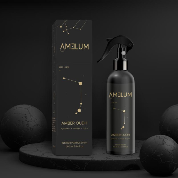 AMELUM Amber Oudh, interjööri parfüümsprei 