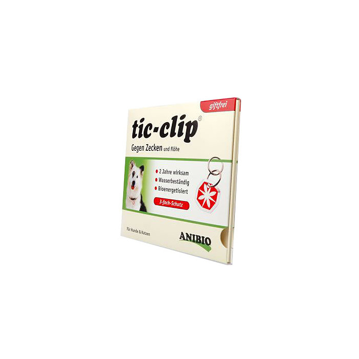 ANIBIO Tic-clip, kirpude ja puukide eest kaitsev koera- ja kassiripats 