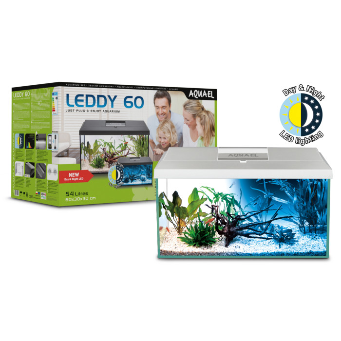 AQUAEL Akvaariumi komplekt LEDDY 60 
