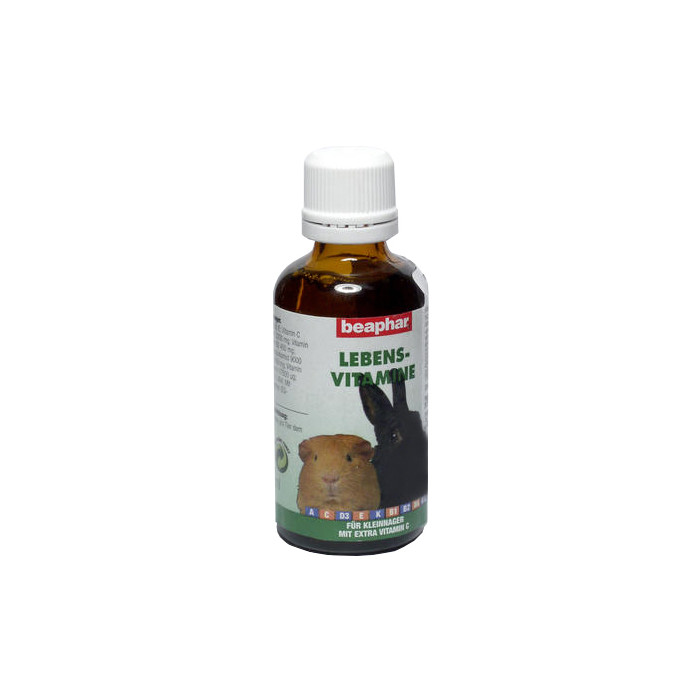 BEAPHAR Lebensvitamine näriliste vitamiinid 