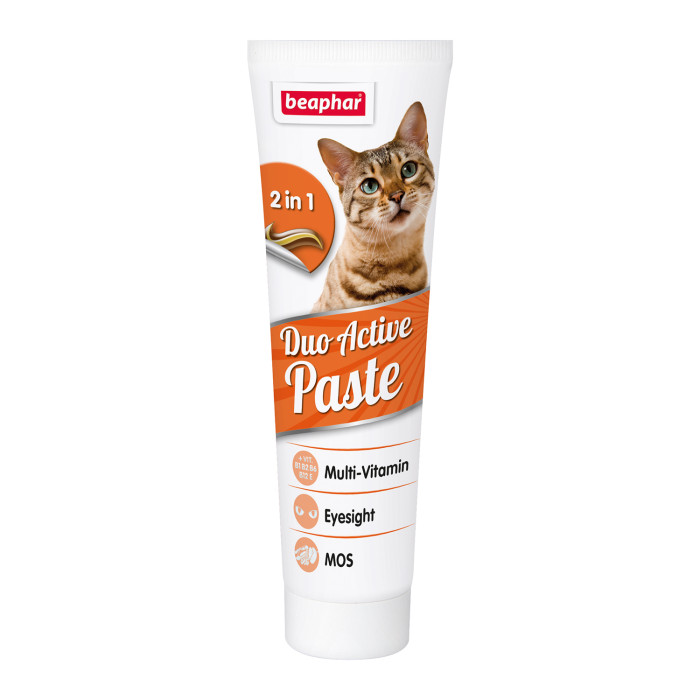 BEAPHAR Duo-Active cat paste мульти-витаминная паста для кошек BIO-MOS 