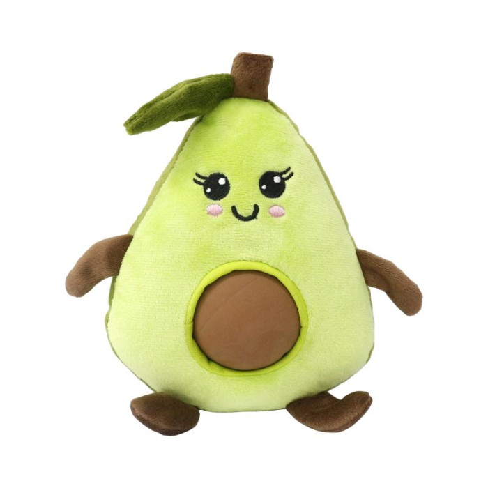 MISOKO игрушка для собак, авокадо, плюшевая, зеленая 