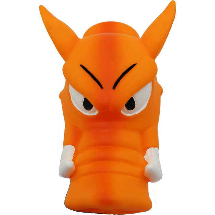 MISOKO игрушка для собак, кабан, виниловая, оранжевая 