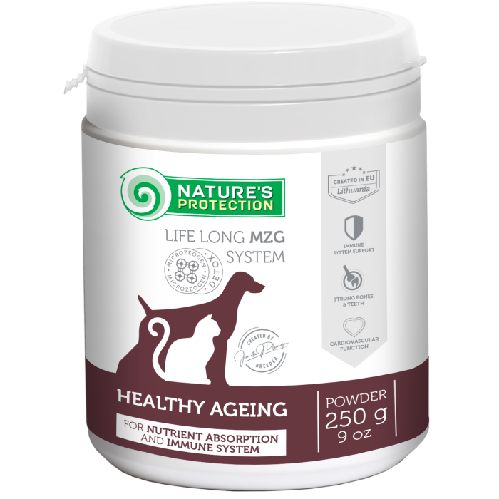 NATURE'S PROTECTION Healthy ageing formula пищевая добавка для пожилых собак 