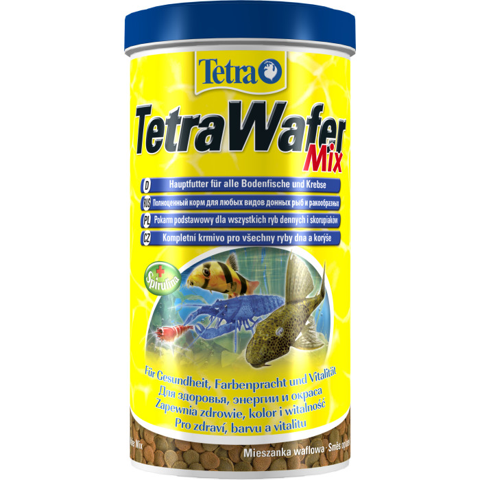 TETRA Wafer Mix Sachet põhjakaladele ja koorikloomadele sööt 