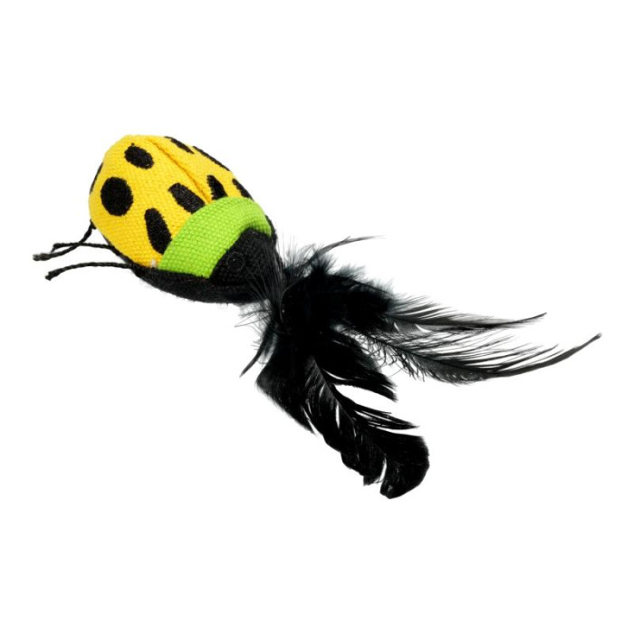 HIPPIE PET Kassi mänguasi, mardikas, 7,5 cm 