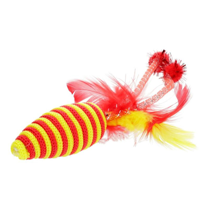 HIPPIE PET Kassi mänguasi, hija sulega, 16,5 cm 