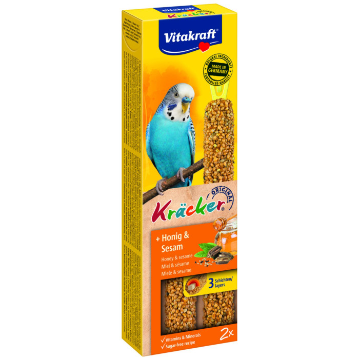 VITAKRAFT Kracker Honig maiuspalad viirpapagoidele 