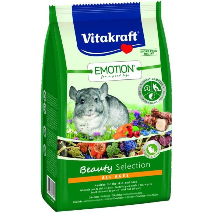 VITAKRAFT Emotion Beauty корм для шиншилл 