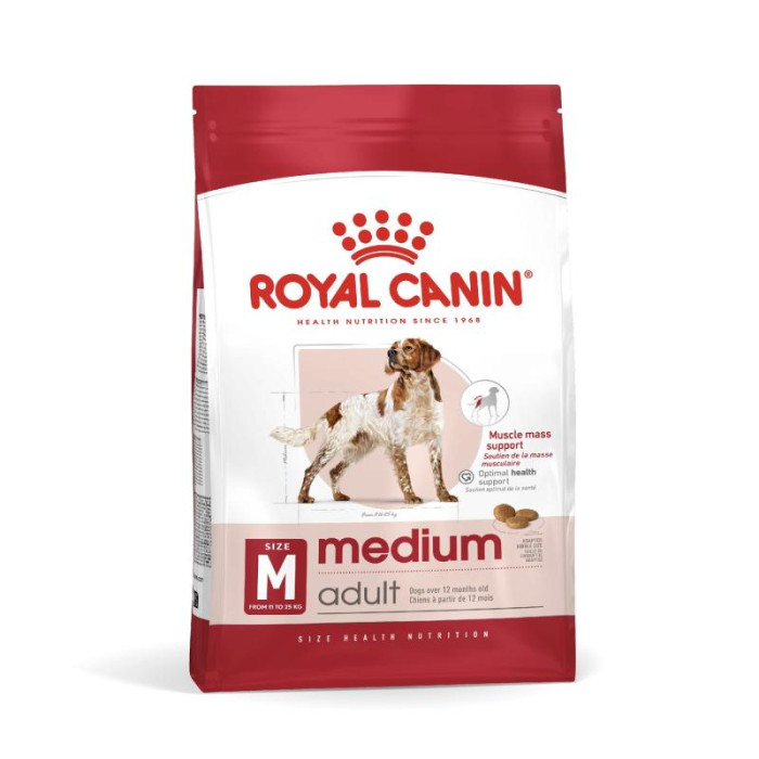 ROYAL CANIN сухой корм для взрослых собак среднего размера 