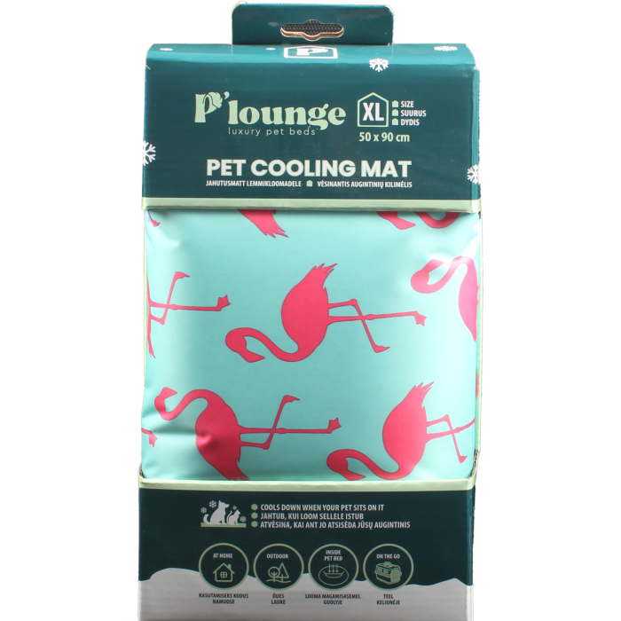 P.LOUNGE охлаждающий ошейник для домашних животных, с принтов виде мороженого, синий 