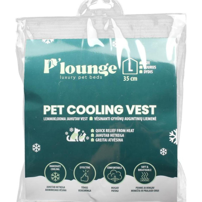 P.LOUNGE Lemmiklooma jahutav vest, sinine 