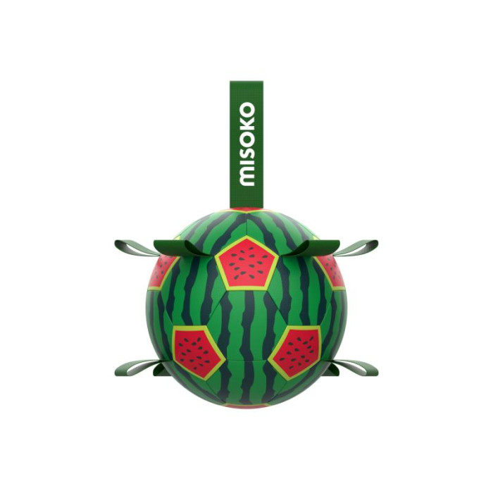 MISOKO Koera mänguasi, täispuhutav jalgpall, 30 cm 