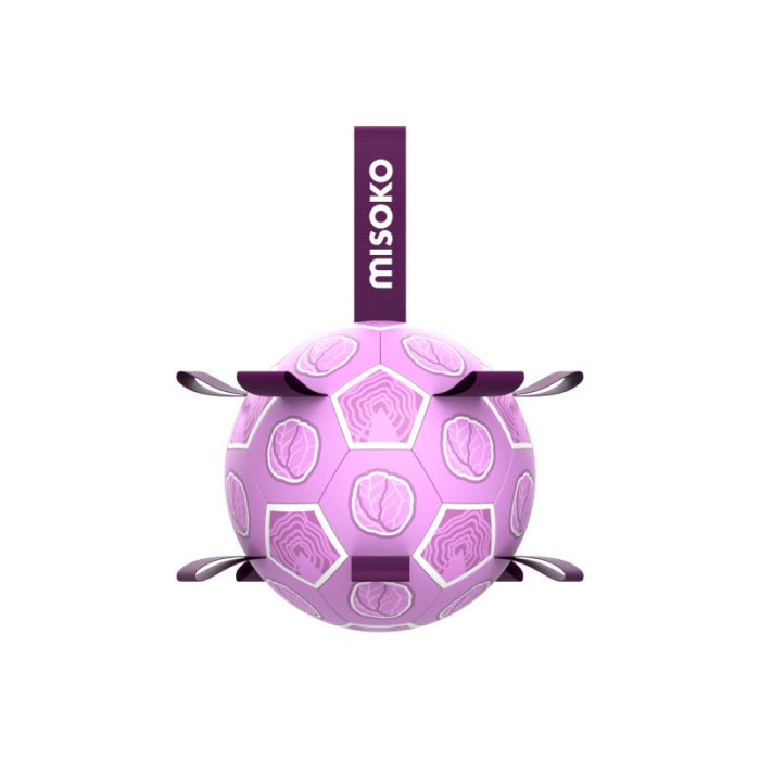 MISOKO Koera mänguasi, täispuhutav jalgpall, 30 cm 