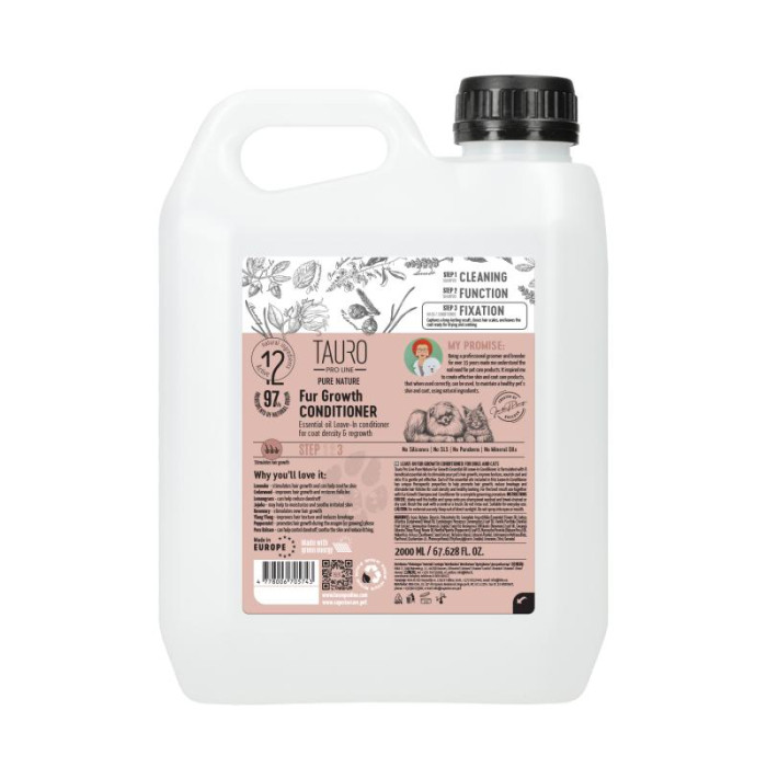 TAURO PRO LINE Pure Nature Karva kasvu soodustav, pihustatav koerte ja kasside palsam 