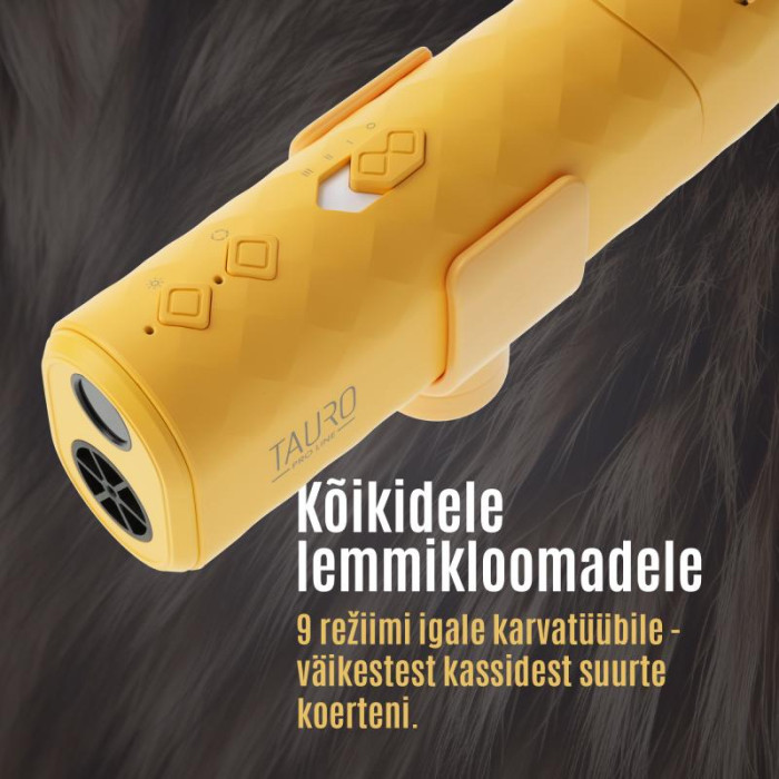 TAURO PRO LINE Universaalne lemmikloomaföön painduva kaelakinnitussüsteemiga 