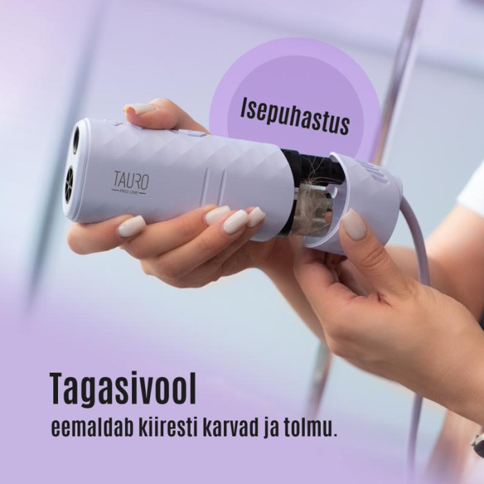 TAURO PRO LINE Universaalne lemmikloomaföön painduva kaelakinnitussüsteemiga 