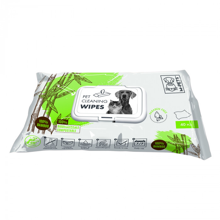 M-PETS Гигиенические салфетки для домашних животных 