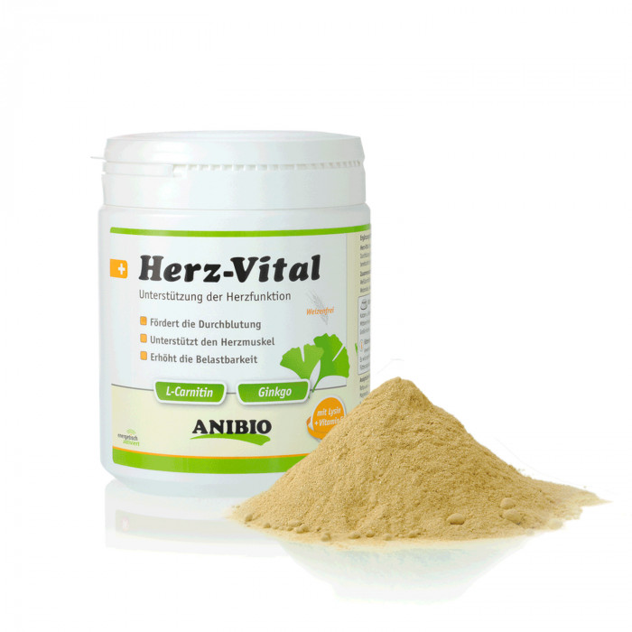 ANIBIO Herz-Vital пищевая добавка для кошек и собак 