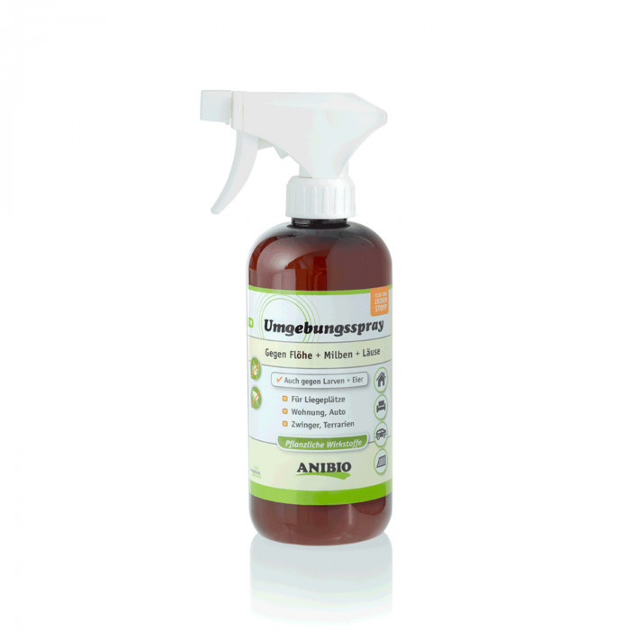 ANIBIO Ungeziefer-Umgebungsspray спрей для отпугивания всех видов внешних паразитов 