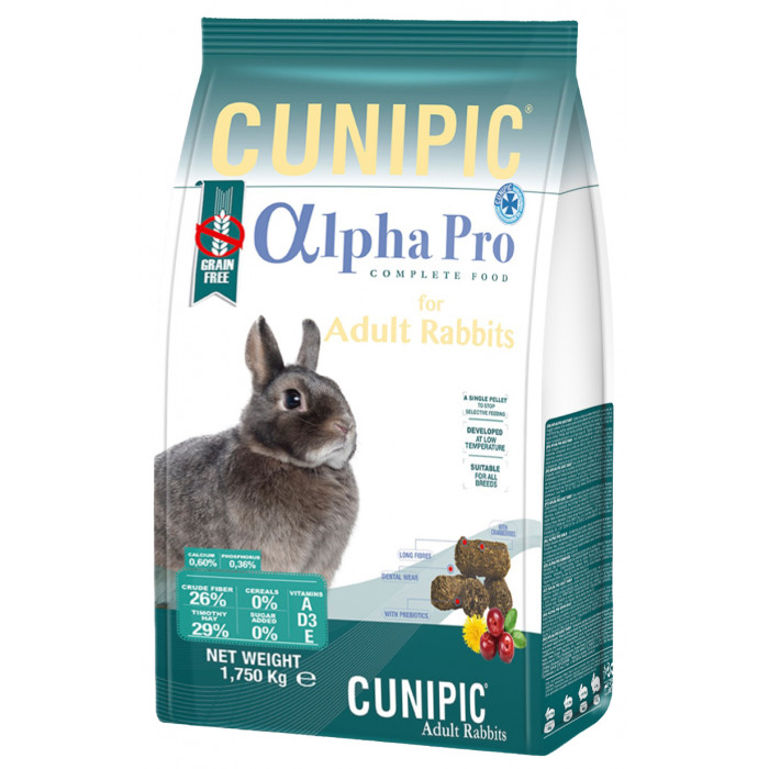 CUNIPIC Alpha Pro Adult корм для кроликов 