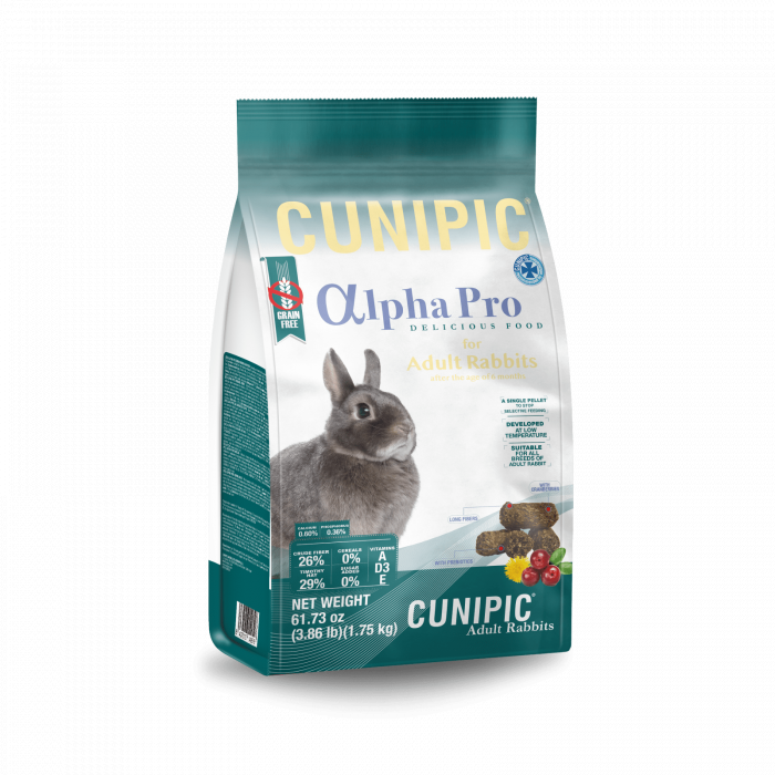 CUNIPIC Alpha Pro Adult корм для кроликов 