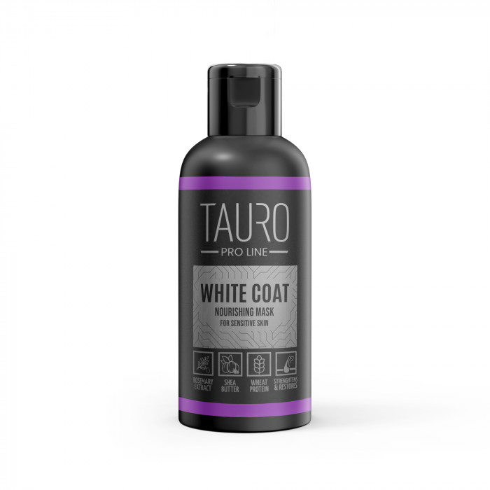 TAURO PRO LINE White Coat, toitemask valgekarvalisele koerale ja kassile 