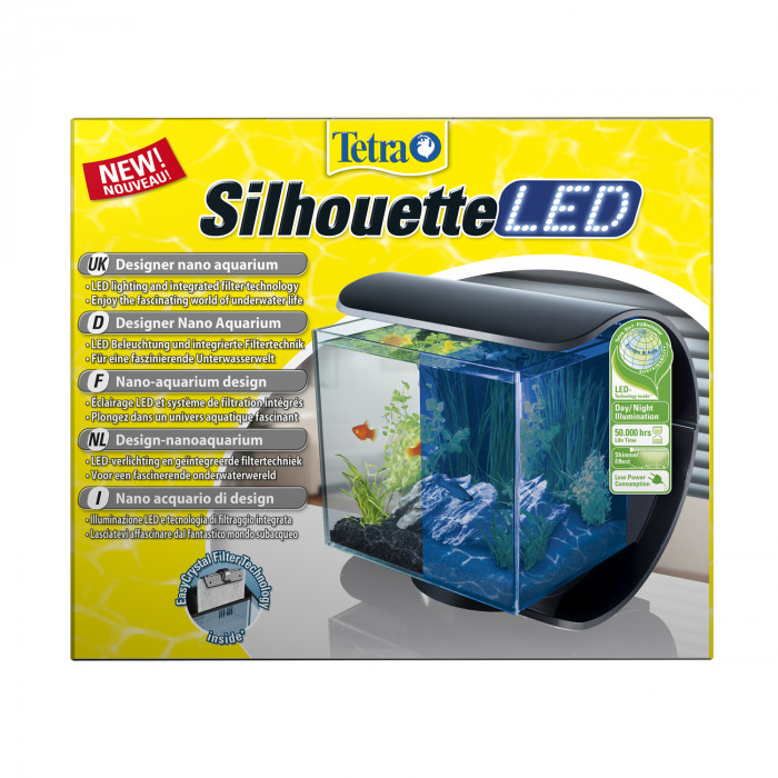 TETRA Silhouette dekoratiivne LED-akvaarium 