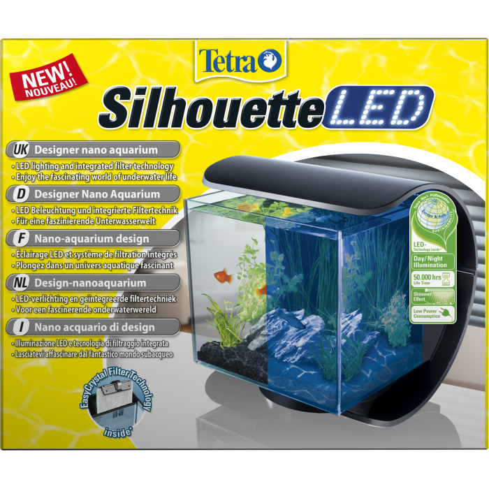 TETRA Silhouette декоративный аквариум с LED-подсветкой, 