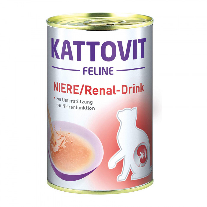 FINNERN MIAMOR Kattovit Kidney/Renal, пищевая добавка-напиток для взрослых кошек 