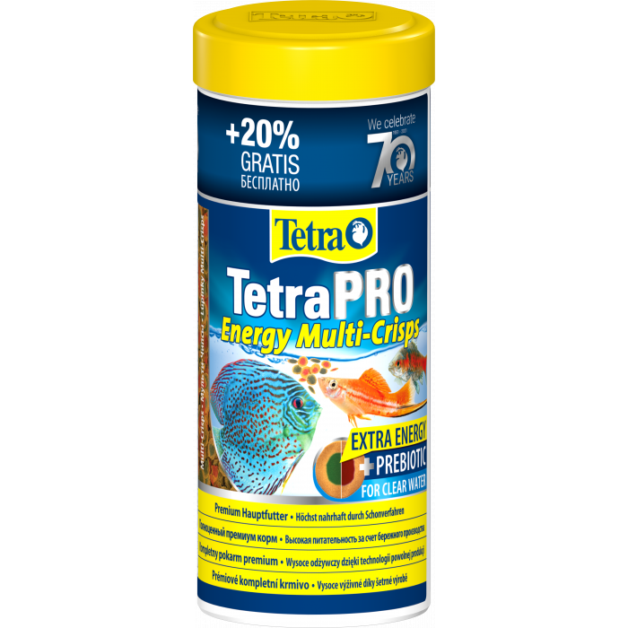TETRA Pro Energy Multi Crisps полнорационный корм для декоративных рыбок 