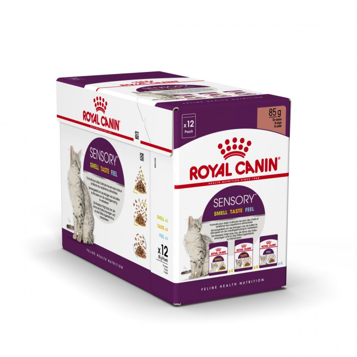ROYAL CANIN FHN Sensory Pack gravy консервированный корм для кошек 