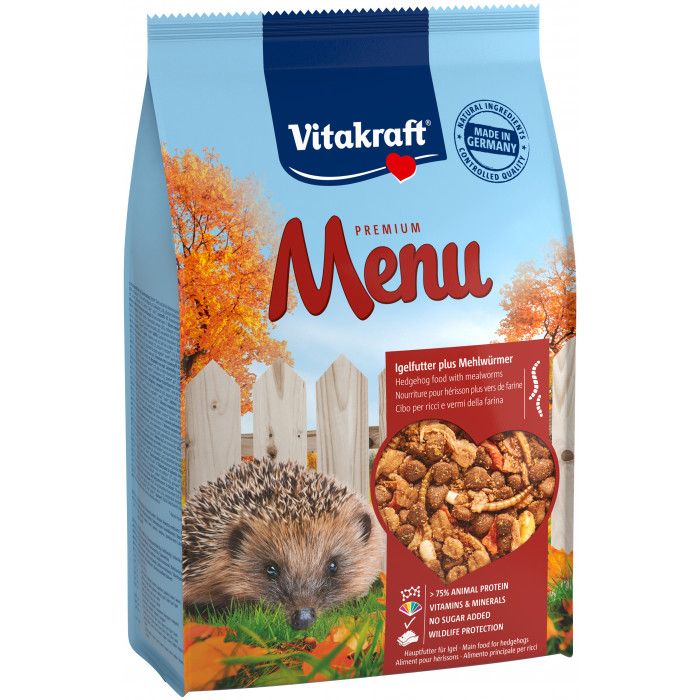 VITAKRAFT Premium Menu Food корм для ежей 