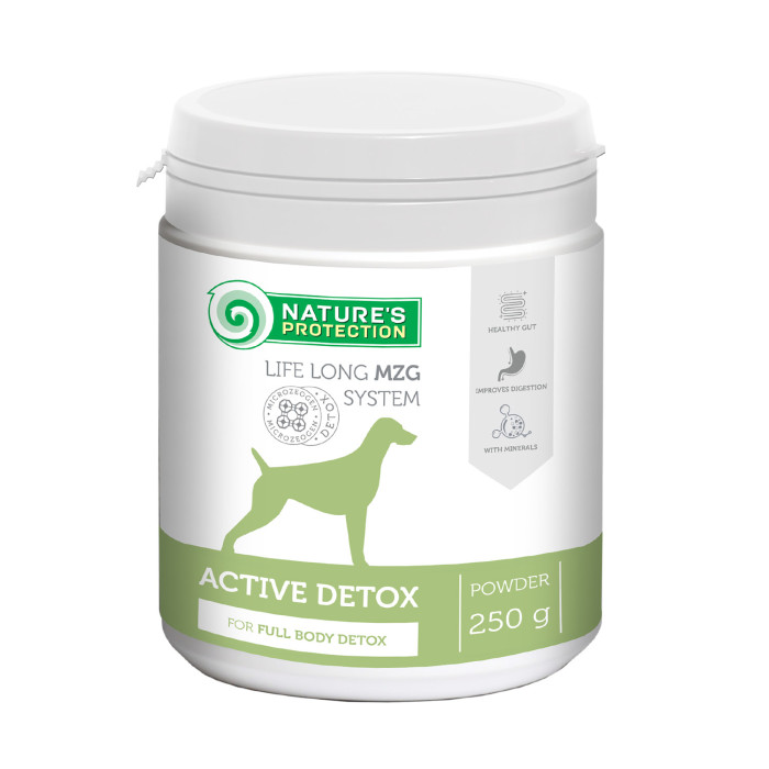 NATURE'S PROTECTION Active Detox пищевая добавка для взрослых собак 