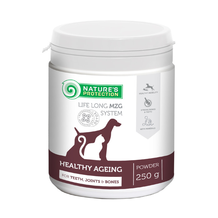 NATURE'S PROTECTION Healthy ageing formula пищевая добавка для пожилых собак 
