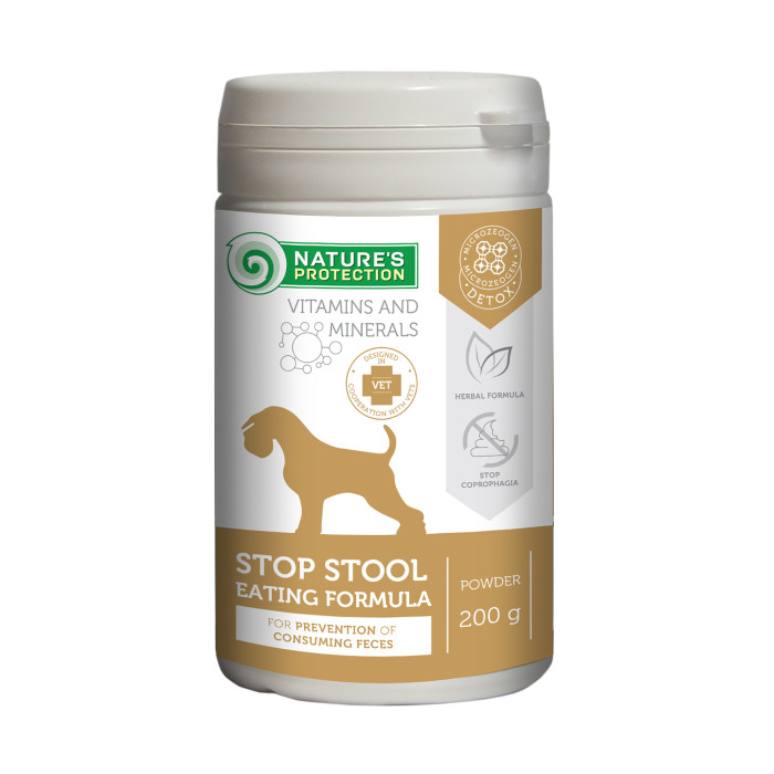NATURE'S PROTECTION Stop stool eating formula 