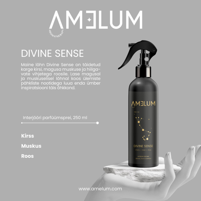 AMELUM Divine Sense, interjööri parfüümsprei 